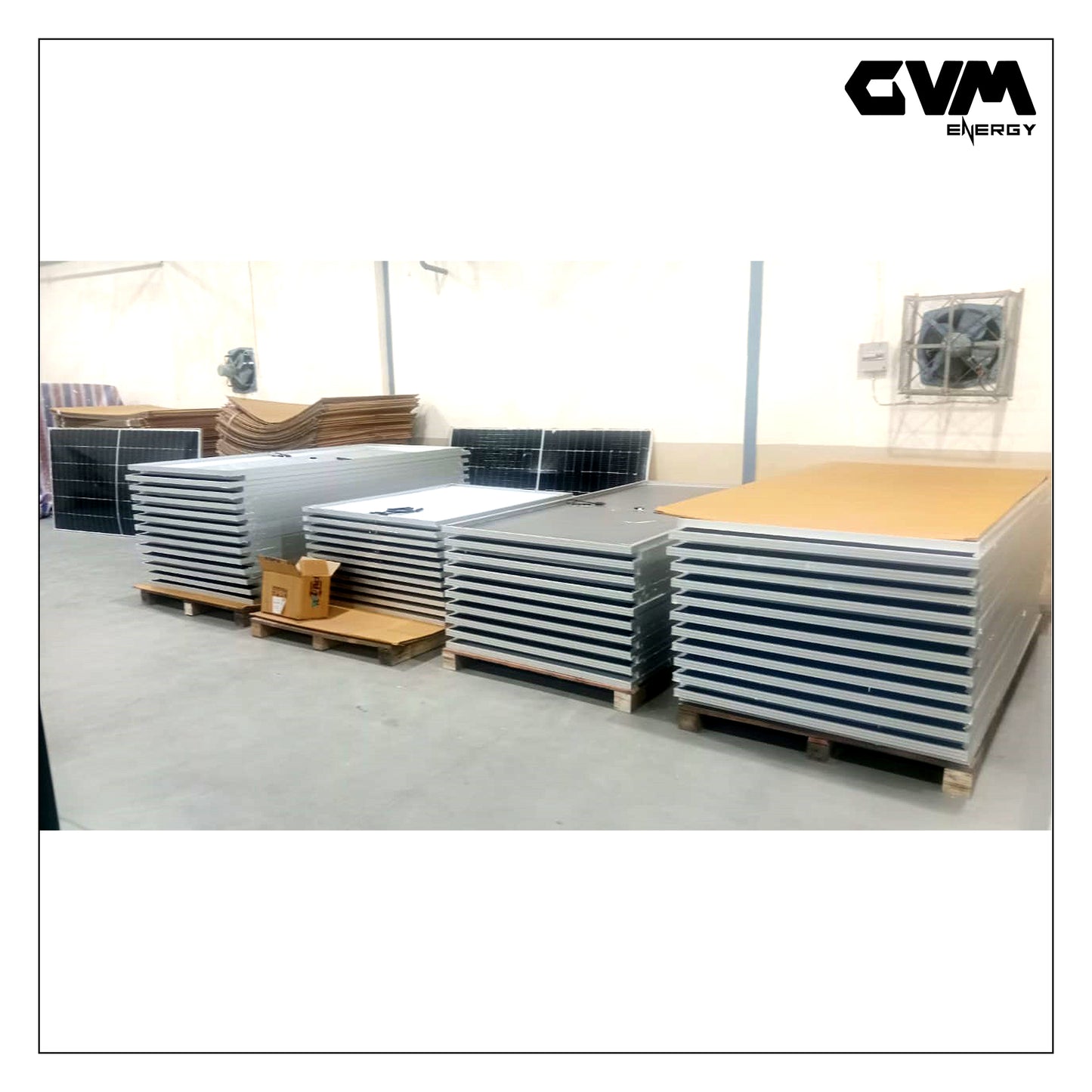 GVM Solar - 545 Watt Mono Perc Half Cut Solar Panel