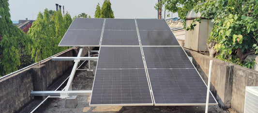 6.5KW Solar Power Plant in Aditya Birla, Rishra, West Bengal