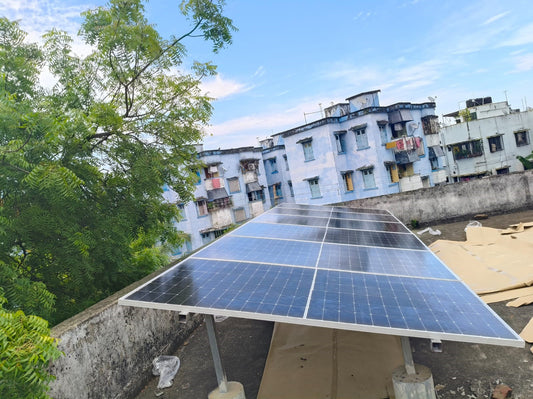 3kW Rooftop Solar Installation for School in Behala Thakurpukur