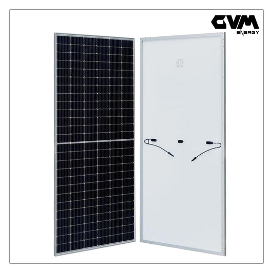 GVM Solar - Mono PERC 590wp 156cell series  with white backsheet