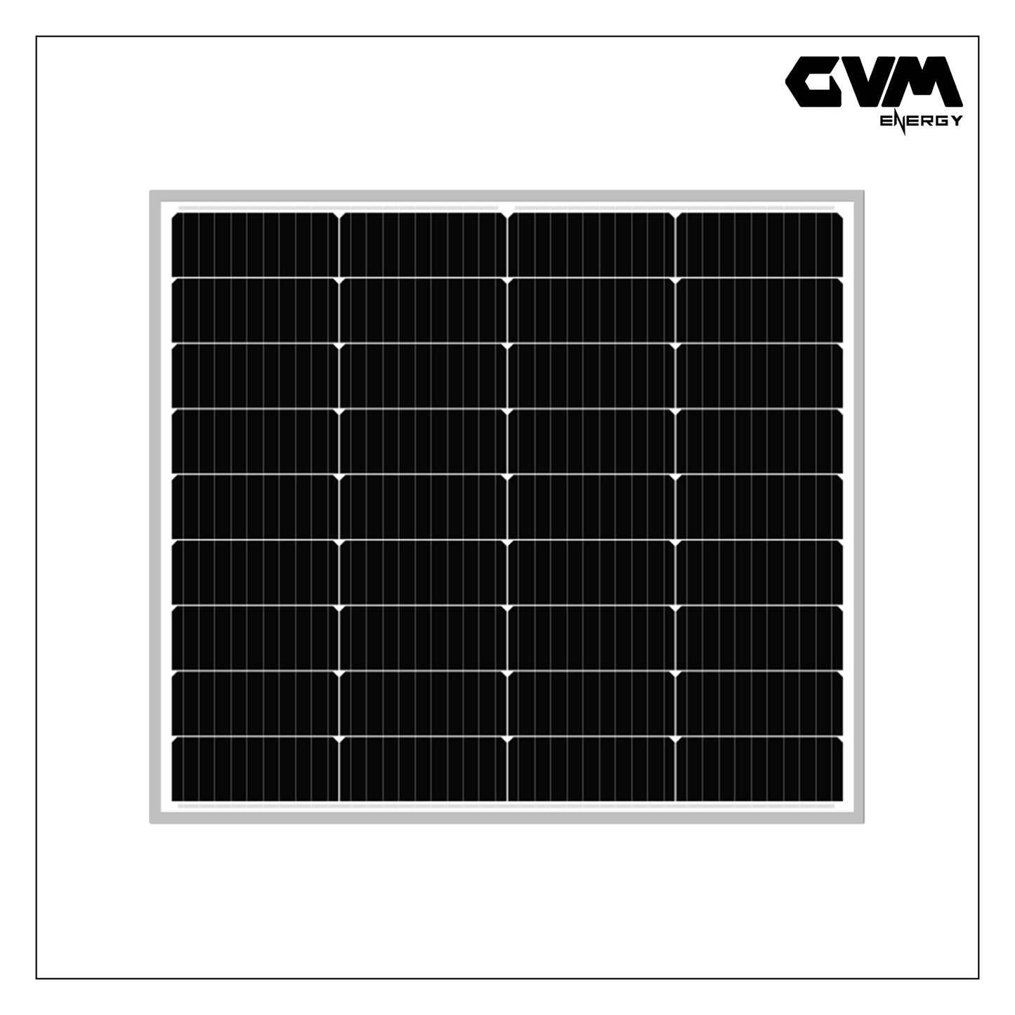 GVM Energy - 75 Watt Mono PERC Solar Panel